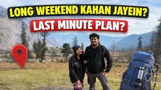 We Planned a Bike Trip&hellip; Rain Changed Everything! 🌧️ | Long Weekend Travel Vlog