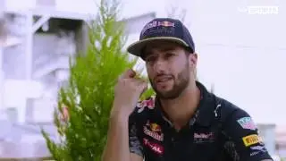 Ricciardo's champagne wishes [European GP/Baku 2016]