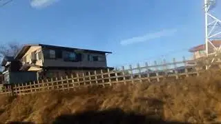 東武10000系・東武10030型　側面展望　高坂&rarr;川越市（東上線快速急行）　11442編成