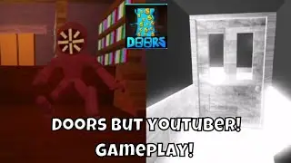 [ROBLOX]Doors But Youtuber Full gameplay