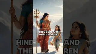 INDIAN GODS AND THEIR CHILDREN 🔥🕉️ #aifusion #midjourneyai #midjourney #dnafusion