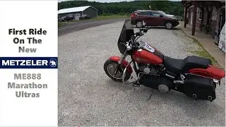 1st Ride On The New Metzeler ME888 Marathon Ultra Tires