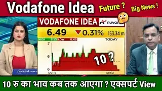 Vodafone Idea share latest news,BUY OR SELL,kya karen ?,analysis,vi share future,idea target 2026