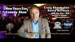 Emmy-Award Winning Comedian Craig Shoemaker on SPENCE and the KVTA Morning Show about SBComedy Club.