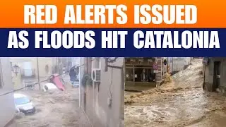 Storm Alice Floods La R&agrave;pita: Red Alert in Catalonia, Spain | Weather Alert | News9