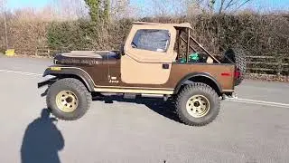 Lot 68  - 1978 Jeep Wrangler CJ-7 Golden Eagle Levis edition