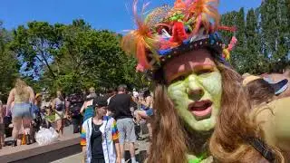 Seattle center fountain pride 2022