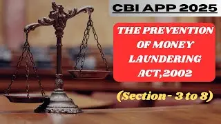 PMLA Act 2002 Explained | Sections 3 to 8 | Money Laundering Law Simplified in Hindi