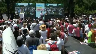 Thousands protest Trump immigration policies across U.S.