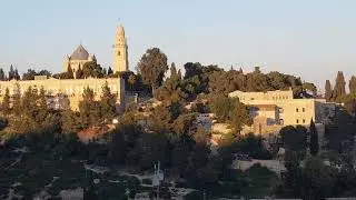 STUNNING JERUSALEM VIEW - A special view of the Old City of Jerusalem Israel at sunset.