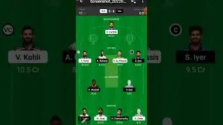 BLR vs KOL Dream11 Team || BLR vs KOL Dream11 Team Prediction || TATA IPL 2022