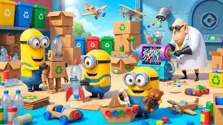 UNBELIEVABLE! Is This Minion Recycling Machine Real? | Minion 3D ANIMATION
