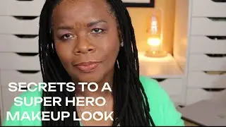 KIRF COLLAB Super Hero Makeup Look