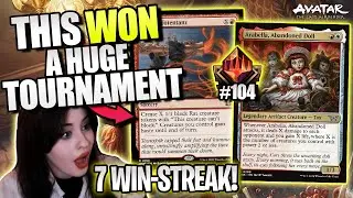 Top 104 Mythic With the Most POWERFUL Arabella Deck I've Played! | Standard MTG Arena