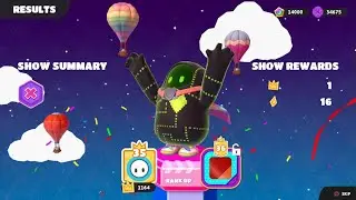 Fall Guys: I am now Crown Rank 36.🤗✌️