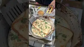 AMUL BUTTER BREAD OMLETTE 😋 #breadomelette #shortsfeed #streetfood #ytshortsindia
