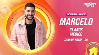 BBB 26: Conhe&ccedil;a Marcelo, participante da Casa de Vidro do Nordeste | BBB 26 | TV Globo