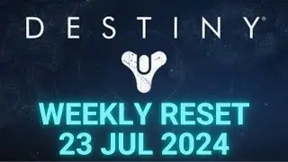 Destiny 1 - Weekly Reset - Vendor and Faction Inventory, Weapons and Loot 23 Jul 2024, Jul/23/2024