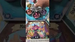 Quickpeek of the Tea Witches boardgame