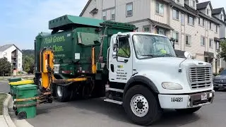 Waste Managements - Freightliner M2 CNG Labrie ASL Automizer garbage truck! (Tigard, OR)