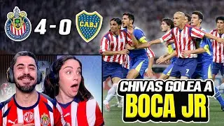 CUANDO CHIVAS HUMILLÓ A BOCA: EL HISTÓRICO 4-0 QUE NADIE OLVIDA 🔥