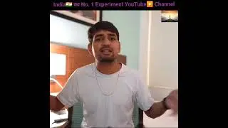 India🇮🇳 का No. 1 Experiment YouTube Channel | Success story of human | #short #mrindianhacker