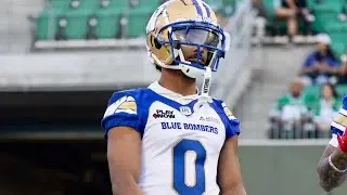 Isaiah Avery CFL Tape WPG Blue Bombers