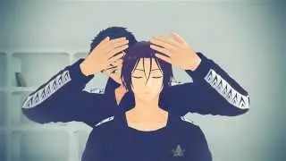 【Free!MMD】宗介と凛でMonster