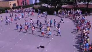 Flashmob van het zesde leerjaar