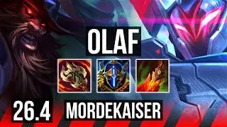 OLAF vs MORDEKAISER (TOP) | 46K damage | EUW Master | 26.4