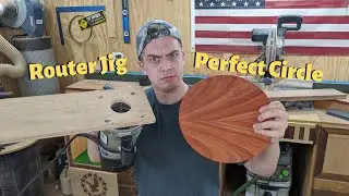 Perfect Circles EveryTime Using Only A Router