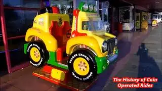 2010s Falgas Coin Operated 4x4 Kiddie Ride - Safari Adventure Tour