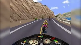 Road Rash - Windows 98 Gameplay [PCem Emulated on PC]