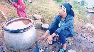 Beautiful nepal mountain village primitive nepal Rural quest nepal Happylifestyle village nepal