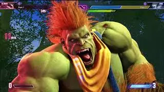 Street Fighter 6 - Blanka Combos - 7040 Damage