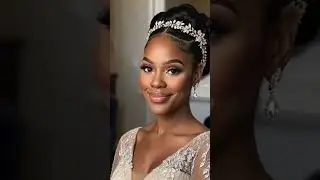 Захватывающие идеи свадебных причесок! #shortsfeed #weddinglooks #bridalbeauty #shorts #bride2025