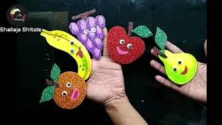 HOW TO MAKE FRUIT FINGER PUPPETS WITH PAPER BY @SHAILAJASHITOLE