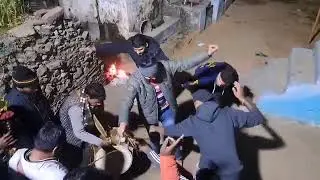 #garhwali ढोल दमऊ साथ में रांशु