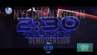 NYE Countdown 2020 | DANCE VIDEO SHELL DEMO