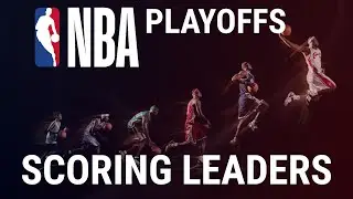NBA Career scoring leaders   Playoffs   2 minutes animation
