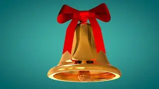 Cinema 4D  -  Create a Christmas Bell