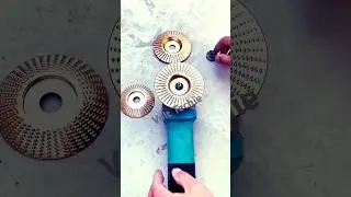 Wood Carving Disc #CarvingDisc #WoodSculpting #PowerTools #Woodcraft #DIYWoodworking #CarvingTools