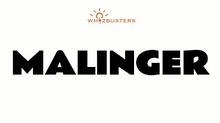 MALINGER (verb) Meaning with Examples in Sentences | GRE GMAT LSAT SAT ESL