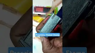 How to make Proprietor Stamp in Trodat Printy 9512 #trodat #trending #shortsfeed