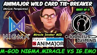 Nigma vs Invictus Gaming - Miracle Invoker Highlights Weplay Animajor Wild Card Tie Breaker