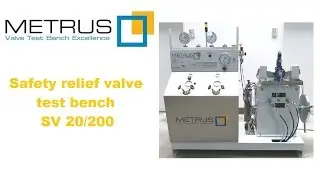 Safety relief valve test bench - SV 20/200 - METRUS