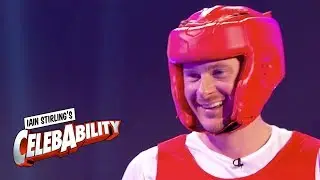 Lee Ryan Punches Himself In The Face | Iain Stirling's CelebAbility