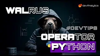 DevTips - Walrus operator em Python