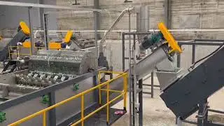 1000kgh waste PE film/greenhouse film crushing washing recycling and pelletizing line
