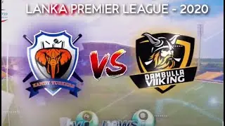 LPL | Dambulla Viiking vs Kandy Tuskers 10th match Full Highlights